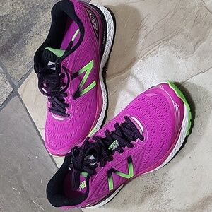 New Balance 880v7 Trufuse size 8 Pink Green Running Shoe W880PG7 Women